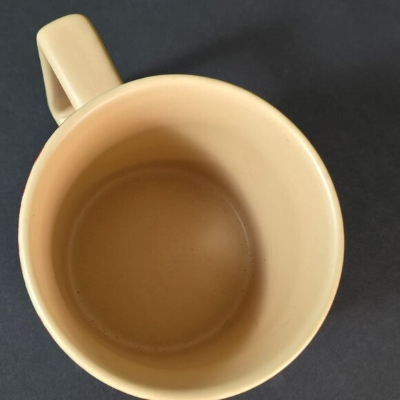 Starbucks 2017 Fall Leaves Beige Mug Red & Purple Leaf Pattern 12 Oz Coffee Cup - Picture 6 of 8